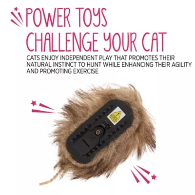 Product Whisker City® Natural Electronic Mouse Cat Toy