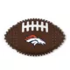 Product Denver Broncos Hard Nylon Football Dog Chew Toy
