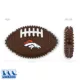 Product Denver Broncos Hard Nylon Football Dog Chew Toy