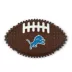 Detroit Lions Hard Nylon Football Dog Chew Toy image thumbnail 1