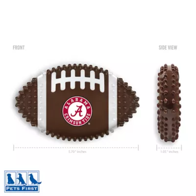 Product Alabama Hard Nylon Football Dog Chew Toy