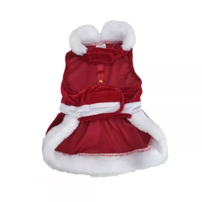 Hip Doggie Mrs. Claus Dog Dress - Image 2