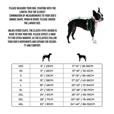 Product GF PET Elasto-Fit Color Block Puffer - Dark Teal