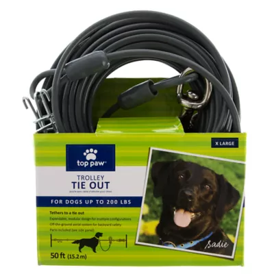 Top Paw® Trolley Dog Tie Out - Image 1
