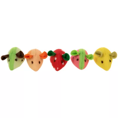 Product SmartyKat Skitter Slices Catnip Mice Cat Toys