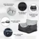Product TRIXIE Convertible Lite Pet Car Seat, Dog Booster Seat, Travel Pet Bed for Small Dogs and Cats