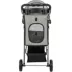 TRIXIE Pet Stroller for Small Dogs & Cats Portable Lightweight Travel Stroller, Gray image thumbnail 7