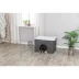 TRIXIE Harvey Velvety Indoor Condo, Foldable Hideaway, for Cats and Small Dogs, Gray image thumbnail 6