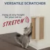 TRIXIE Wall Mounted Corner Sisal Scratching Board and Jute Post, Vertical Cat Scratcher image thumbnail 2