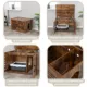 Product TRIXIE XL Farmhouse Litter Box Enclosure, Hidden Litter Box Cabinet or End Table