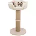 TRIXIE Boho 32" Cat Tree with Jute Scratching Post, Plush Platform with Removable Cat Bed image thumbnail 2