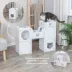 TRIXIE Casa Cara Indoor Modular Cardboard Cat Condo, Cat Play Tower, Corrugated Cat House image thumbnail 5