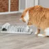 TRIXIE Fun Board XXL Strategy Game for Cats, Treat Puzzle Toy, Interactive Play, White image thumbnail 3