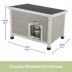 TRIXIE Classic Elevated Weatherproof Cat House, 2 Cover Openings, Indoor-Outdoor Cat Home image thumbnail 6