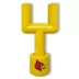 Louisville Hard Nylon Football Goal Post Dog Chew Toy image thumbnail 1