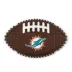 Miami  Dolphins Hard Nylon Football Dog Chew Toy image thumbnail 1