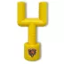 Chicago Bears Hard Nylon Football Goal Post Dog Chew Toy image thumbnail 1