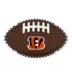 Cincinnati Bengals Hard Nylon Football Dog Chew Toy image thumbnail 1