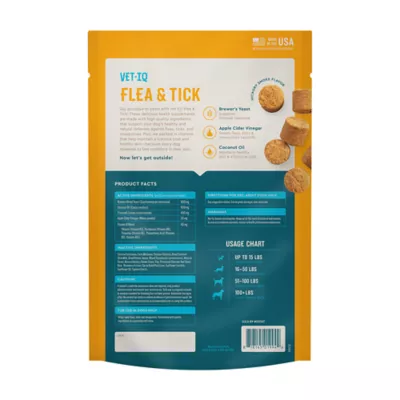 Product VetIQ Flea & Tick Chews for Dogs, 60 Count