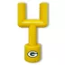 Green Bay Packers Hard Nylon Football Goal Post Dog Chew Toy image thumbnail 1
