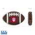 Indiana Hard Nylon Football Dog Chew Toy image thumbnail 2