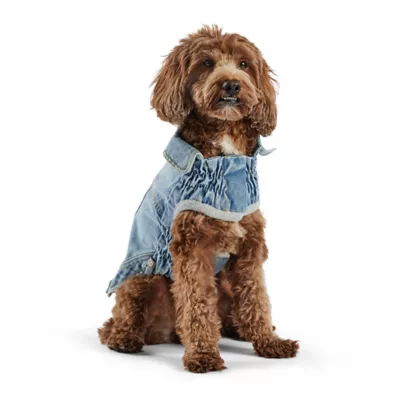 GF PET Elasto-Fit Denim Jacket - Light Wash - Image 1