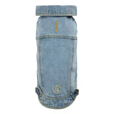 GF PET Elasto-Fit Denim Jacket - Light Wash - Image 2