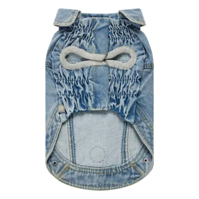 GF PET Elasto-Fit Denim Jacket - Light Wash - Image 3