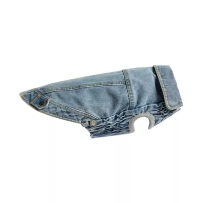 GF PET Elasto-Fit Denim Jacket - Light Wash - Image 4
