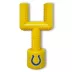 Indianapolis Hard Nylon Football Goal Post Dog Chew Toy image thumbnail 1