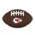 Kansas City Chiefs Hard Nylon Football Dog Chew Toy image thumbnail 1