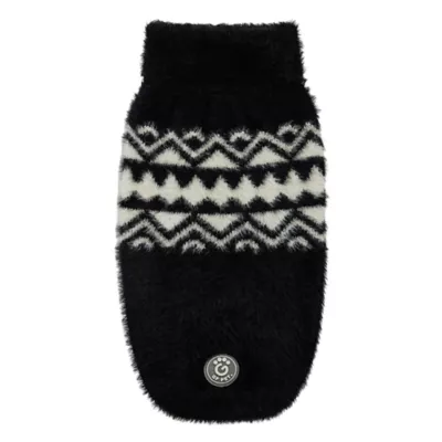 GF PET Fuzzy Sweater - Black - Image 2