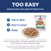 Hill's Science Diet Adult Wet Cat Food - Perfect Weight Stew, Pouch, 2.8 Oz image thumbnail 4