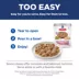 Hill's® Science Diet® Kitten Wet Food - Sensitive Stomach & Skin Stew, Pouch, 2.8 oz image thumbnail 4
