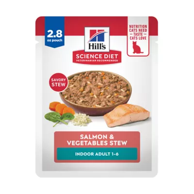 Hill's Science Diet Cat - Indoor, Stew, Pouch, 2.8 OZ - Image 1