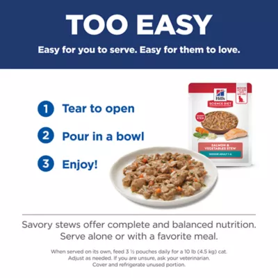 Hill's Science Diet Cat - Indoor, Stew, Pouch, 2.8 OZ - Image 4