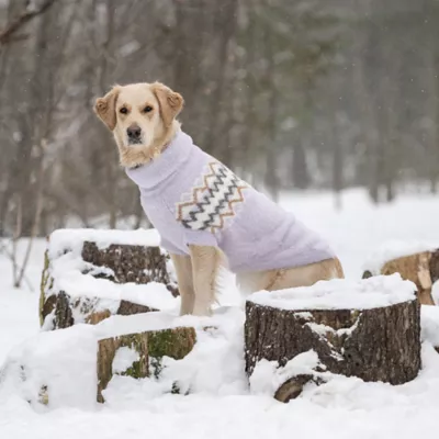 GF PET Fuzzy Sweater Lavender - Image 3
