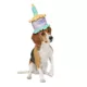 Product Hotel Doggy Birthday Theme Plush "Happy Barkday" Cake Hat For Dogs