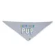 Product Hotel Doggy Birthday Theme "Birthday Pup" Dog Bandana - Grey