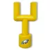 Philadelphia Eagles Hard Nylon Football Goal Post Dog Chew Toy image thumbnail 1