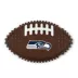 Seattle Seahawks Hard Nylon Football Dog Chew Toy image thumbnail 1