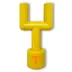 Tennessee Hard Nylon Football Goal Post Dog Chew Toy image thumbnail 1