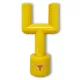 Product Texas Hard Nylon Football Goal Post Dog Chew Toy