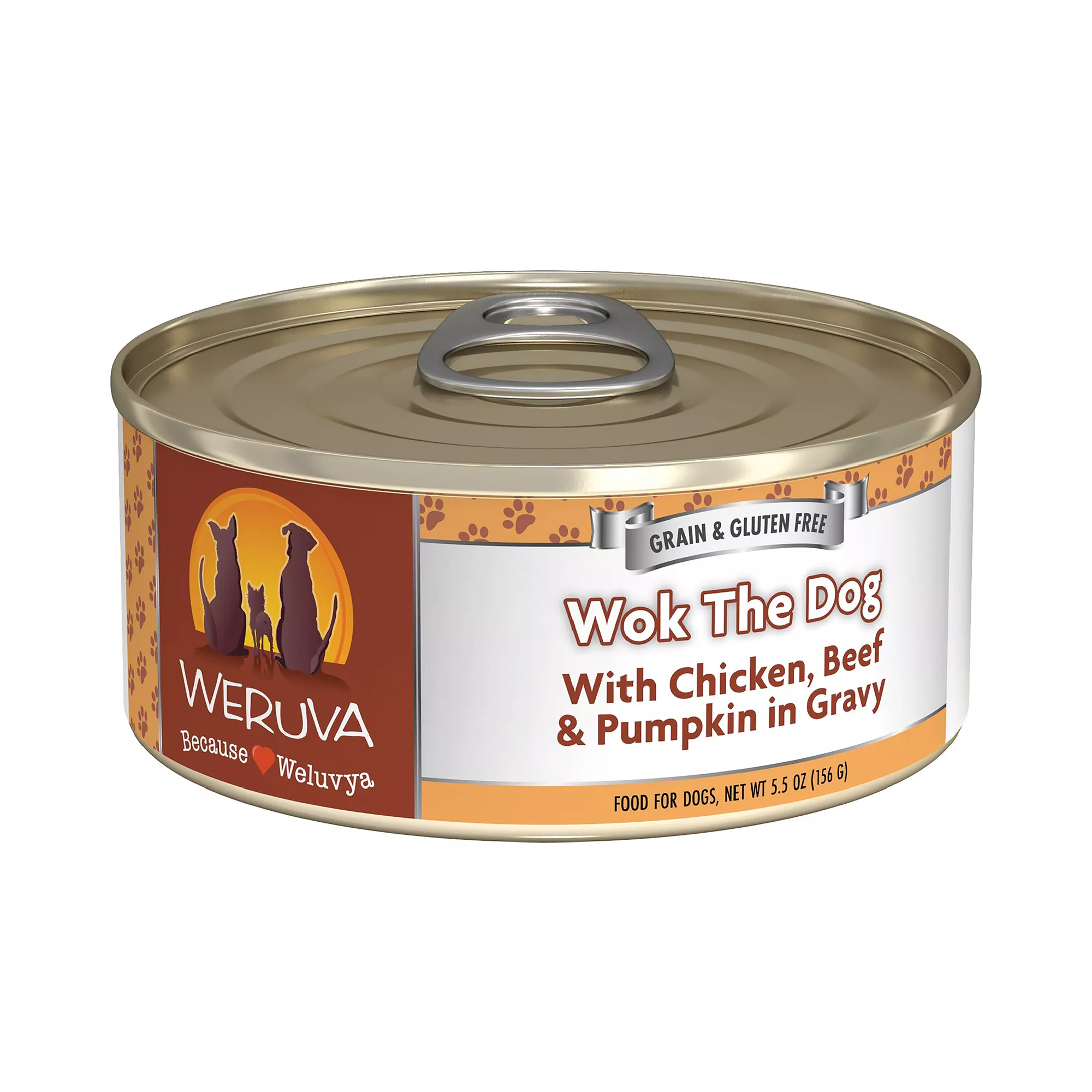 Weruva Dog Classic Adult Wet Dog Food - Grain Free, Shreds in Gravy, 5.5 oz