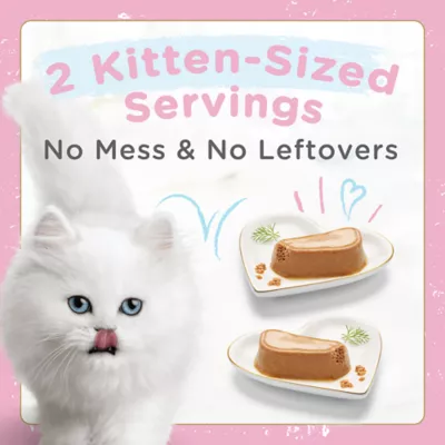 Product Fancy Feast Wet Kitten Food Petites Kitten - Salmon Entrée Pâté, 79.4 g