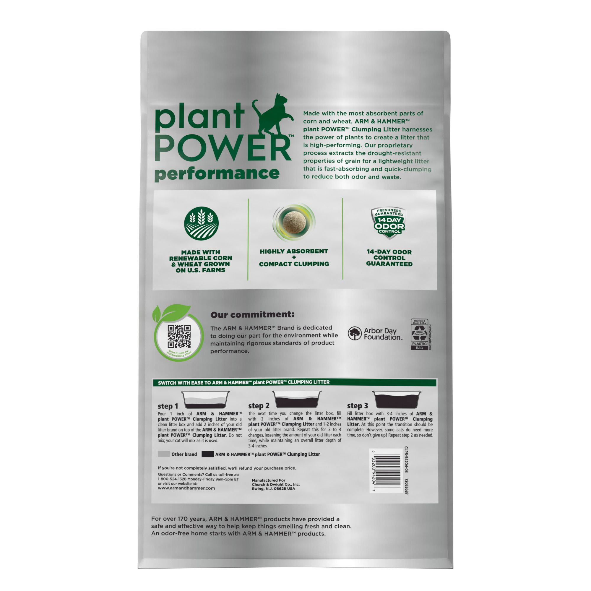 Arm & Hammer - Plant Power Cat Litter, Bag - thumbnail 2