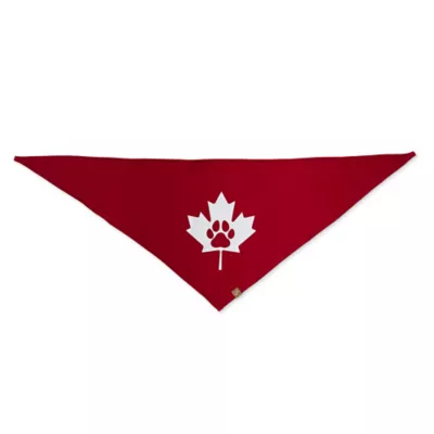 Product HOTEL DOGGY "Canada Day" Maple Leaf & Paw Jersey Bandana