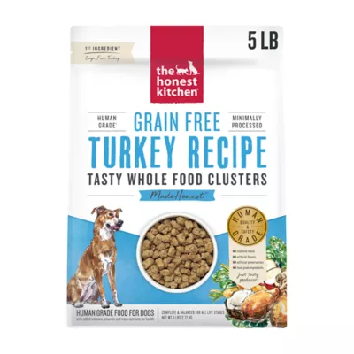 Product The Honest Kitchen Grain Free Clusters Adult Dog Dry Food - Turkey