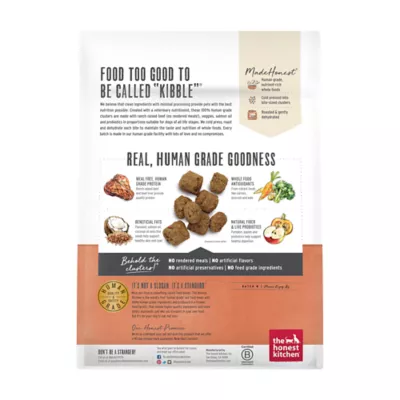 Product The Honest Kitchen Grain Free Clusters Adult Dog Dry Food - Beef