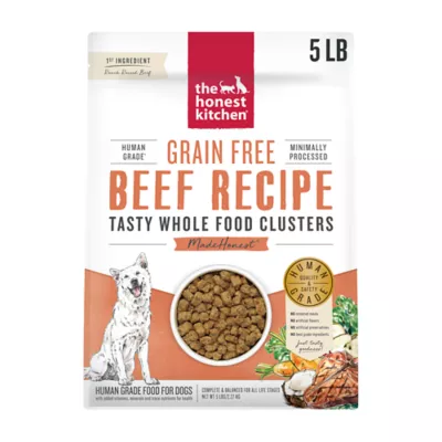 Product The Honest Kitchen Grain Free Clusters Adult Dog Dry Food - Beef